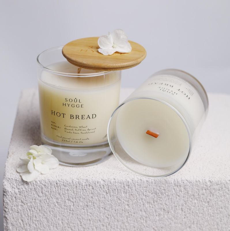 Свеча HOT BREAD (хлопковый фитиль) Свеча HOT BREAD (хлопковый фитиль)