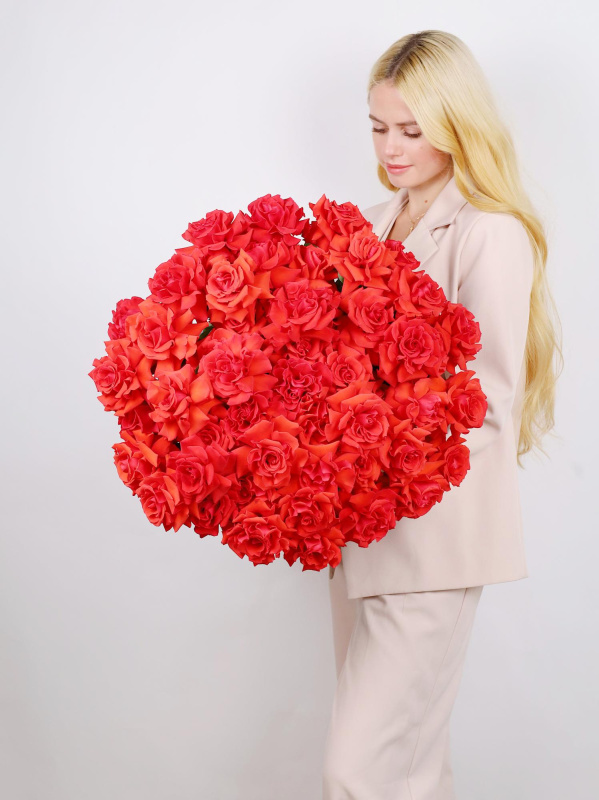 БУКЕТ 51 КРАСНАЯ ФРАНЦУЗСКАЯ РОЗА БУКЕТ 51 КРАСНАЯ ФРАНЦУЗСКАЯ РОЗА